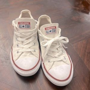 White Converse Chuck Taylors